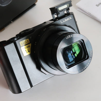 Panasonic Lumix DMC-LX15 Digital Camera – Black – Original Packaging, SD Card 32GB