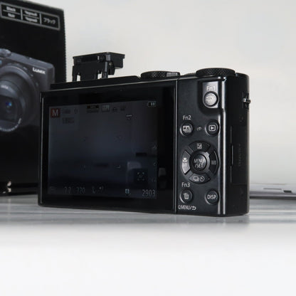 Panasonic Lumix DMC-LX15 Digital Camera – Black – Original Packaging + 32GB SD Card