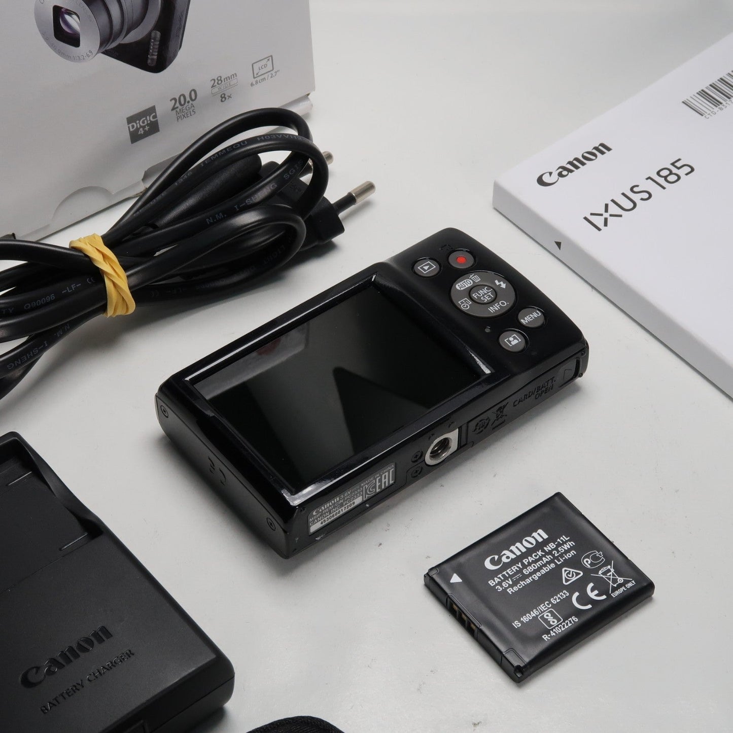 Bundle Digital Camera – Canon IXUS 185 + Sony Cyber-shot DSC-W810