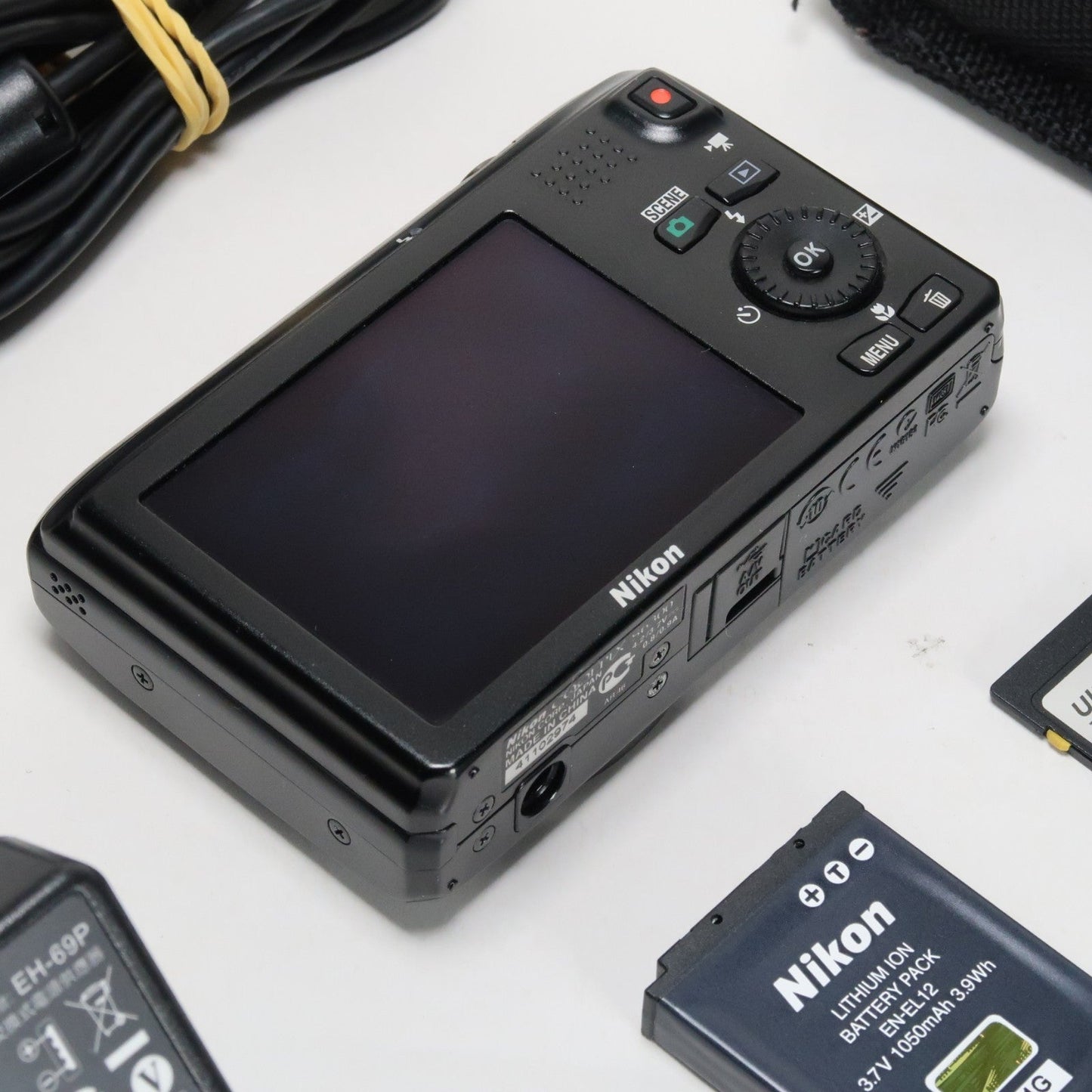 Nikon Coolpix S6300 16MP Compact Digital Camera – 10x Zoom, Case, SD Card