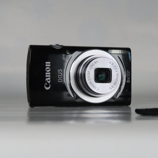 Canon IXUS 145 / ELPH 135 16.0MP Digital Camera Black – With SD Card 4GB &amp; Case