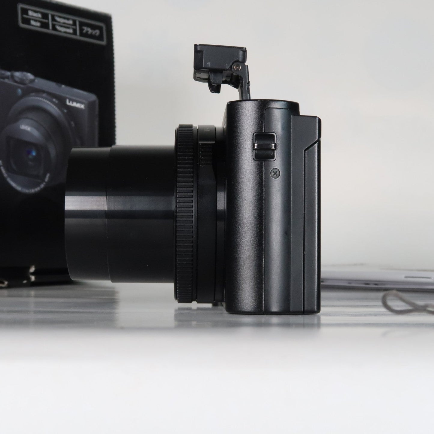 Panasonic Lumix DMC-LX15 Digital Camera – Black – Original Packaging + 32GB SD Card