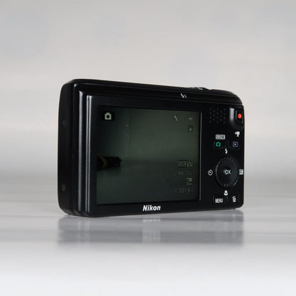 Nikon Coolpix S6300 16MP Compact Digital Camera – 10x Zoom, Case, SD Card