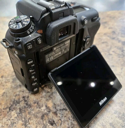 Nikon D7500 20.9MP Digital SLR Camera - Black (Body Only)