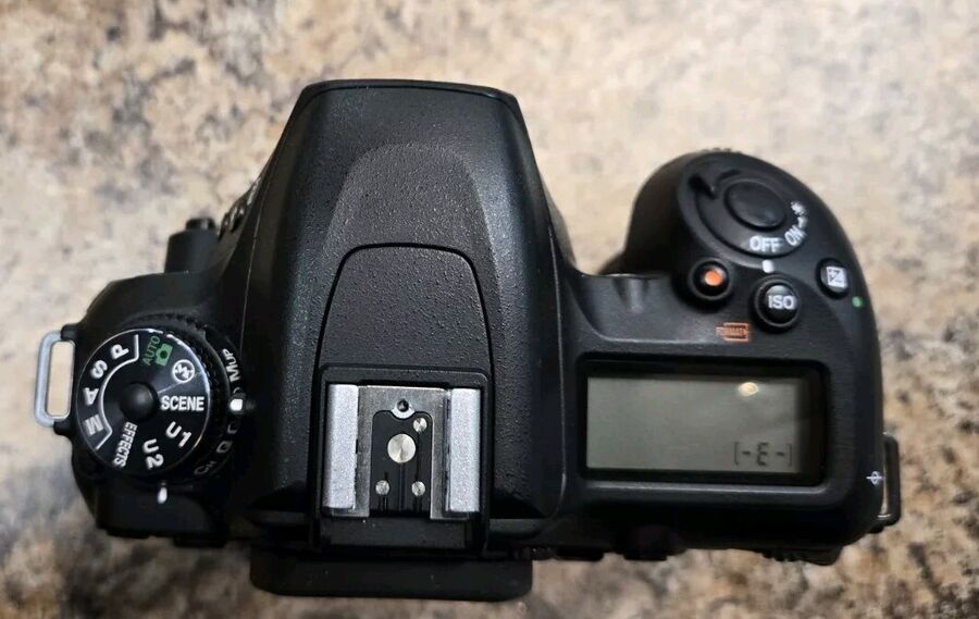 Nikon D7500 20.9MP Digital SLR Camera - Black (Body Only)