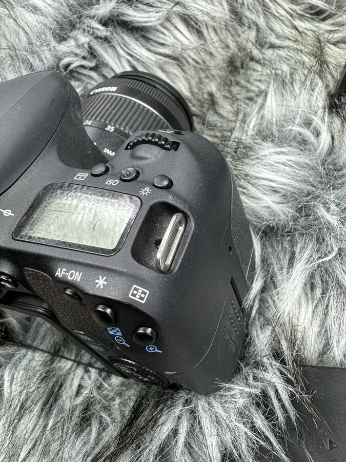 Canon EOS 77D 24.2 MP Digital SLR Camera with ef-s 18-55mm & ef-s 55-250mm Lenses