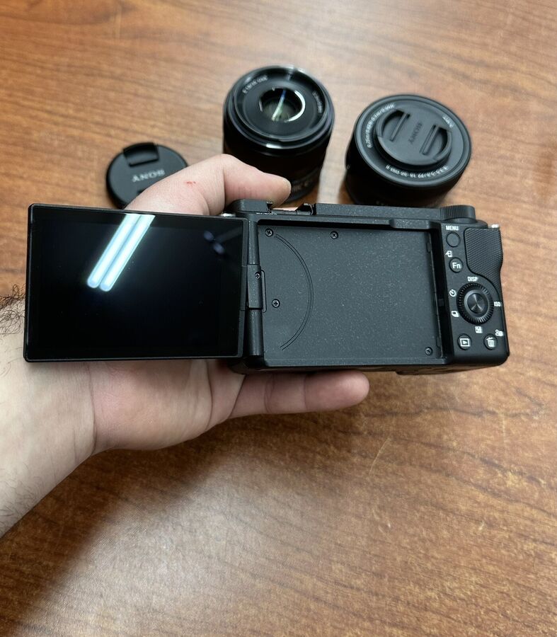 Sony Alpha ZV-E10 II Mirrorless Camera with SEL35F18 35mm & SELP16502 16-50mm Lens