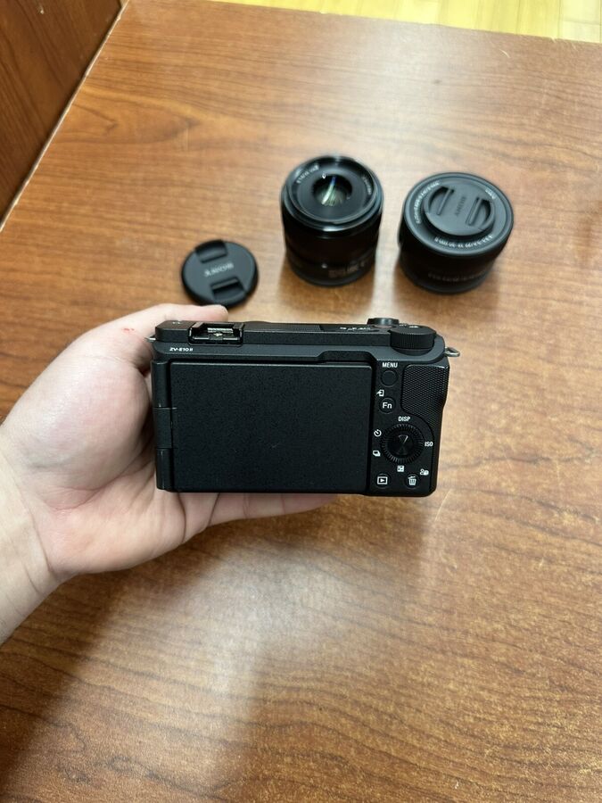 Sony Alpha ZV-E10 II Mirrorless Camera with SEL35F18 35mm & SELP16502 16-50mm Lens