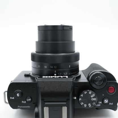 Panasonic Lumix G100 Camera with 12-32mm F3.5-5.6 Lens - Open Box, New Condition