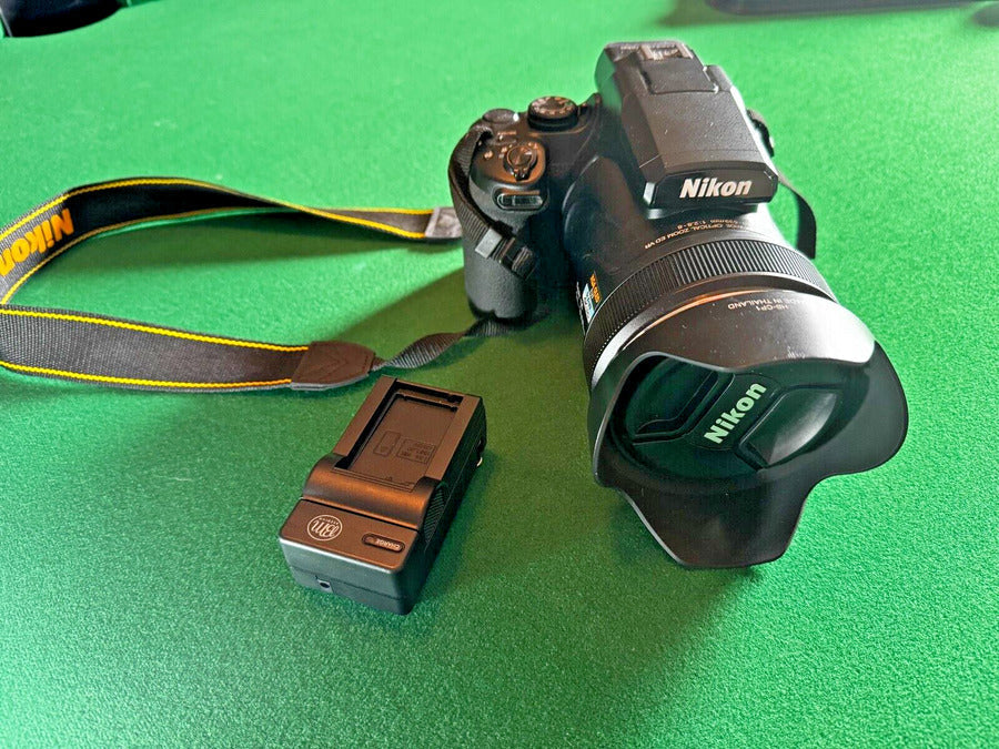 Nikon COOLPIX P1000 16MP 125x Optical Zoom f/2.8 Digital Camera - Black