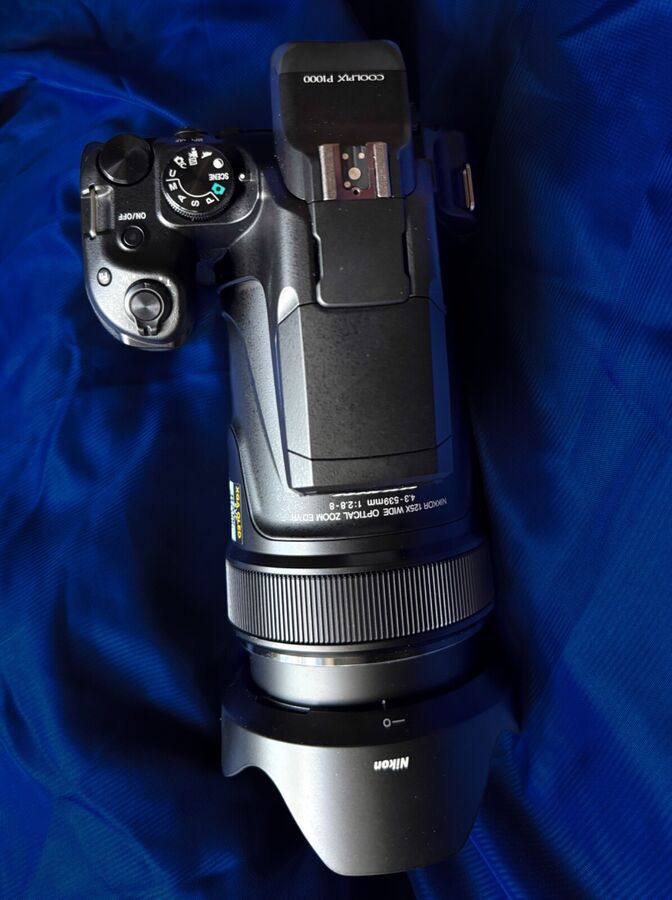 Nikon COOLPIX P1000 16MP 125x Optical Zoom 24-3000mm f/2.8 Digital Camera